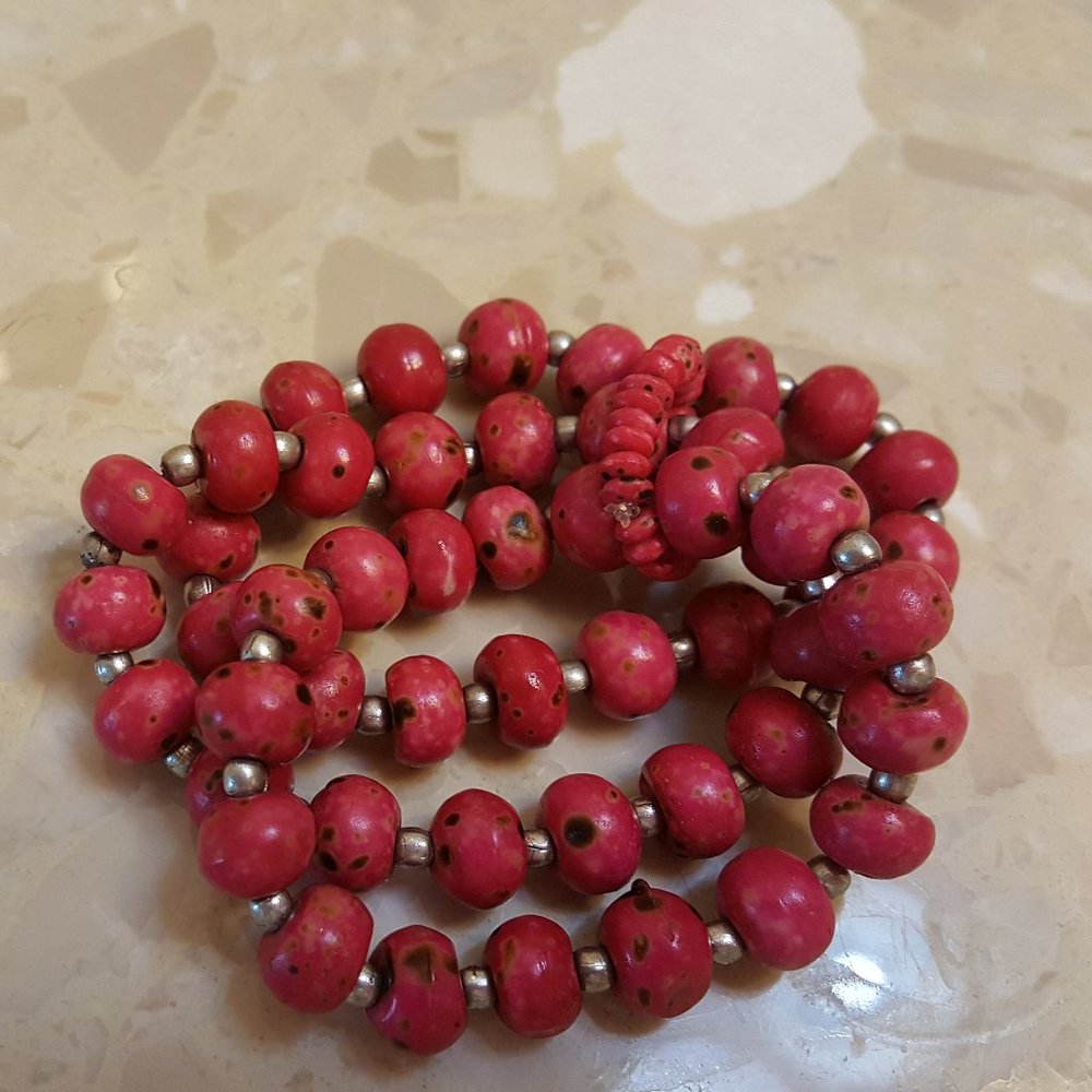 Vintage Pink Bracelet